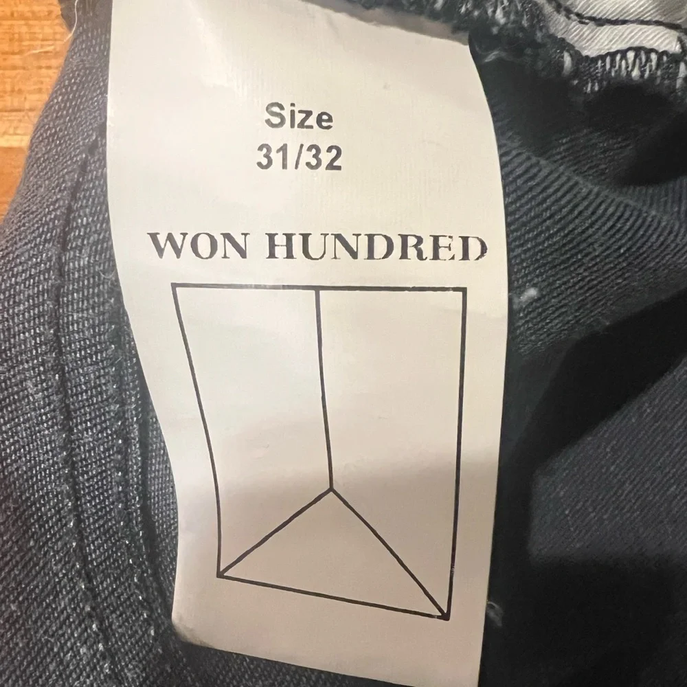 Won Hundred jeans - Ben Long Enigma Blue NWOT